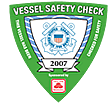 Example of 2007 Vessel Safety Check decal